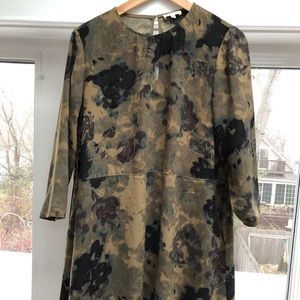 Aritzia Wilfred Green Black Tunic